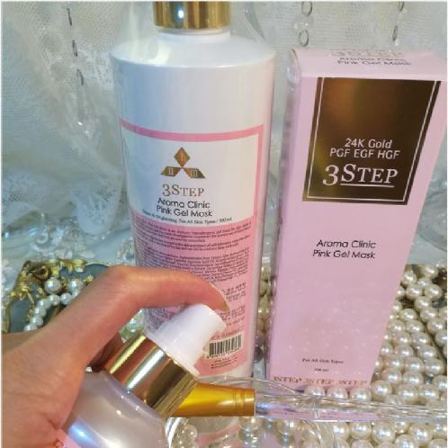 3STEP Aroma Clinic Pink Gel Mask